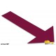 Mighty Line Arrow10YP Purple Floor Marking Arrows