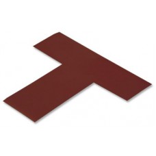 Mighty Line BRNT Brown Floor Marking T's | 5S T-Shaped Industrial Markers