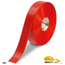 Mighty Line 2RR 2" Red Safety Floor Tape | Durable PVC Floor Marking Mighty Line 2RR 2" Red Safety Floor Tape | Durable PVC Floor Marking