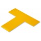 Mighty Line Y3T Yellow Floor Marking T's | 5S T-Shaped Aisle & Work Zone Markers