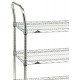 Metro 1-Piece Chrome Plated Cart Push Handle - H4C