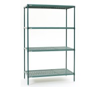 Metro 4-Shelf Super Erecta Pro Corrosion Resistant Shelving Unit