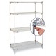 Metro 4-Shelf Chrome Super Adjustable Wire Shelving Unit - A316C
