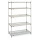 Metro 5-Shelf Super Adjustable Chrome Wire Shelving - 5A317C