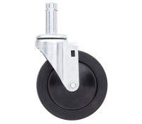Metro Resilient Rubber Stem Caster 