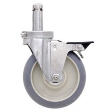 Metro Stainless High Modulus Swivel Brake Caster - 5MDBGSA Metro Stainless High Modulus Swivel Brake Caster - 5MDBGSA
