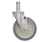 Metro Stainless Steel Cart Washable Stem Casters
