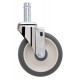 Metro Polyurethane Swivel Stem Caster - 5MP
