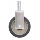 Metro Polyurethane Rigid Stem Caster - 5MPR