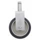 Metro Stainless Cart Washable Polyurethane Rigid Caster - 5MPRGSA