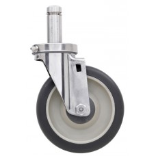 Metromax 5MPXGSA Stainless Cart Washable Polyurethane Swivel Caster Metromax 5MPXGSA Stainless Cart Washable Polyurethane Swivel Caster