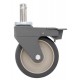 MetroMax Polyurethane Swivel Stem Brake Caster - 5PCBX