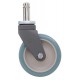Metro Antimicrobial Polyurethane Swivel Caster - 5PCM