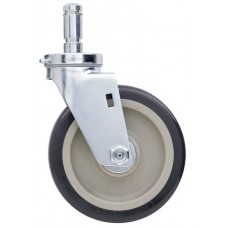 Metro Polyurethane Swivel Stem Caster - 6MP
