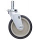 Metro Polyurethane Swivel Stem Caster - 6MP