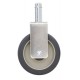 Metro Polyurethane Rigid Stem Caster - 6MPR