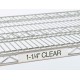 Metro Wire Shelf Clear Label Holder - 9990CL