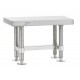 Metro Stainless Steel Gowning Bench - GB936S