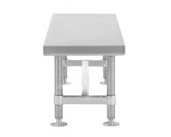 Metro Stainless Steel Gowning Bench - GB1636S