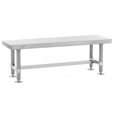 Metro Stainless Steel Cleanroom Gowning Bench - GB948S Metro Stainless Steel Cleanroom Gowning Bench - GB948S