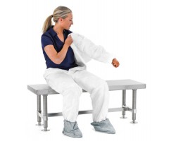 Metro Stainless Steel Cleanroom Gowning Bench - GB1648S