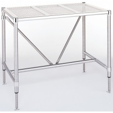 Metro Stainless Steel Industrial Perf Top Bench - CTP3036S Metro Stainless Steel Industrial Perf Top Bench - CTP3036S