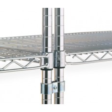 Metro Post Clamp for Super Erecta Industrial Wire Shelving - 9994Z Metro Post Clamp for Super Erecta Industrial Wire Shelving - 9994Z