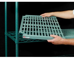 Metro PR182463NK3-5MP Pro Industrial Plastic Shelf Cart