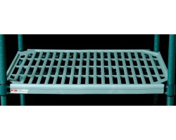 Metro PR182463NK3-5MP Pro Industrial Plastic Shelf Cart