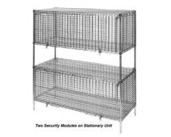 Metro Chrome Wire Security Module Kit - SECM2448NC