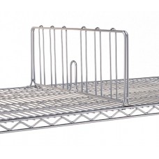 Metro DD14C Chrome Plated Snap-in Shelf Divider Metro DD14C Chrome Plated Snap-in Shelf Divider