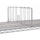 Metro DD18C Chrome Plated Snap-in Shelf Divider