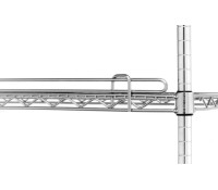 Metro 1 Inch High Chrome Plated Shelf Ledge