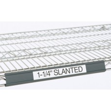 Metro Gray Slanted Wire Shelf Label - 9990SL30 Metro Gray Slanted Wire Shelf Label - 9990SL30