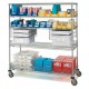 Metro Super Erecta Stainless Steel Wire Shelf Cart - 183063NS-5PC