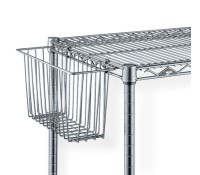 Metro Chrome Plated Wire Storage Baskets