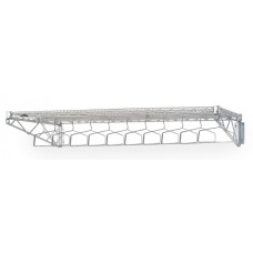 Metro Stainless Steel Wall Mounted Garment Rack - GRW2436S Metro Stainless Steel Wall Mounted Garment Rack - GRW2436S
