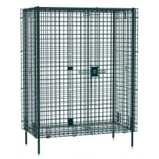 Metro MetroSeal Stationary Wire Shelf Security Cage - SEC33K3 Metro MetroSeal Stationary Wire Shelf Security Cage - SEC33K3