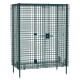 Metro MetroSeal Stationary Wire Shelf Security Cage - SEC33K3