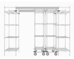 Metro Top Track High Density Shelving System - TT10-E2160M1860C