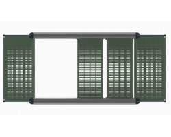 Metro Top Track High Density Shelving System - TT10-E2148M1848P