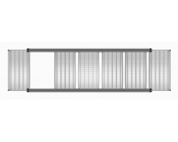 Metro Top Track High Density Shelving System - TT16-E2448M2448C