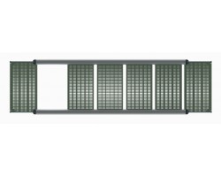 Metro Top Track High Density Shelving System - TT16-E2448M2448P