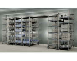 Metro Top Track High Density Shelving System - TT16-E2448M2448C