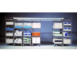 Metro Top Track High Density Shelving System - TT16-E2448M2448C