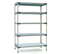 MetroMax 4 Industrial 5-Shelf Polymer Shelving