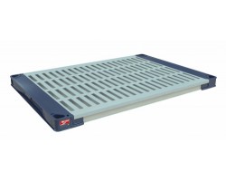 Metro 4-Shelf MetroMax 4 Open Grid Polymer Shelving Unit - X316G4