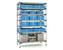 MetroMax 4 Industrial Open Grid Plastic Shelf - MAX4-1836G