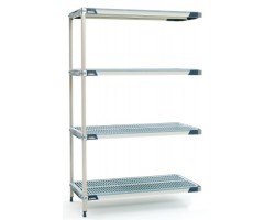 MetroMax 4-Shelf Open Grid Polymer Shelving Unit - AX316GX3