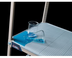 MetroMax I 5-Shelf Plastic Shelves Lab Cart - 5X1842EGX3